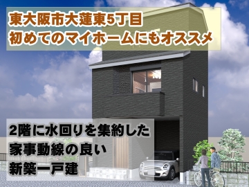 大蓮東5新築戸建大阪府東大阪市（久宝寺口駅）